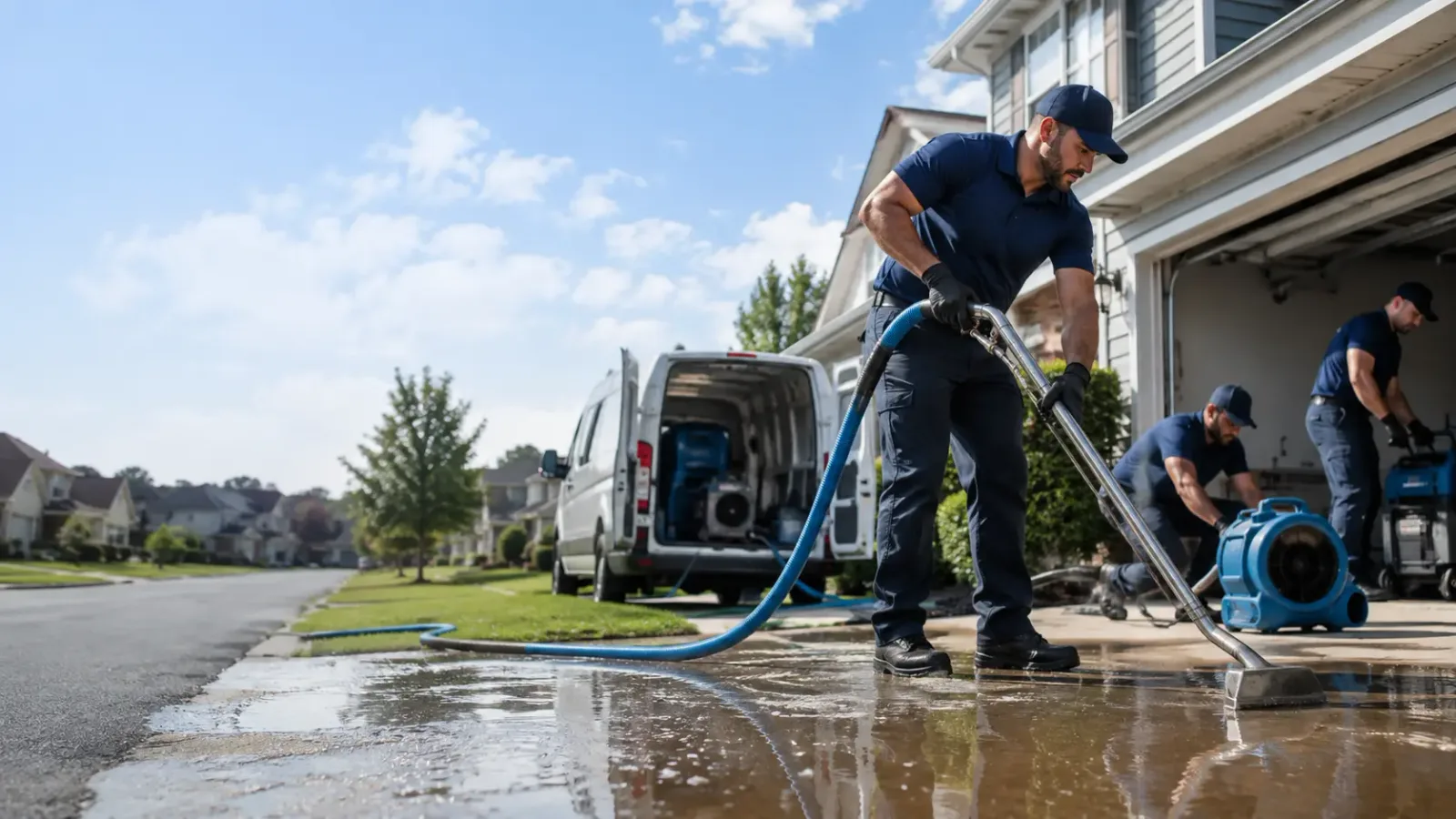 Flood Damage Restoration in Mcqueeney, TX